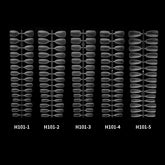270PCS  Long Coffin False Nail Art Tips ABS Full Cover Water Drop Artificial Fake Nails Tips UV Gel Nail Manicure Tools